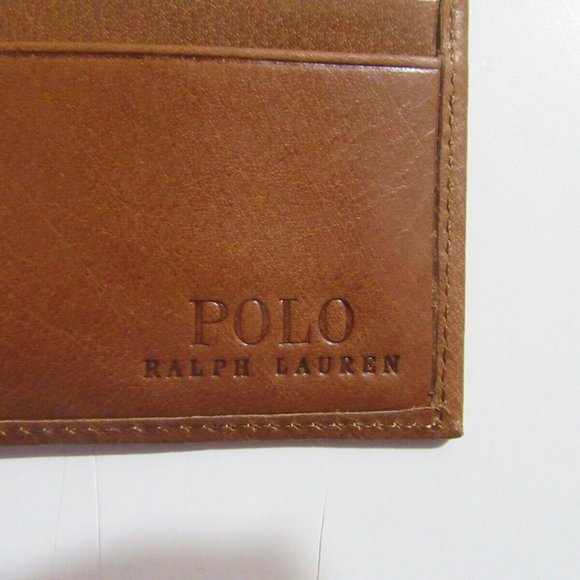 Polo Ralph Lauren Men's Wallet Passcase Tan with Removable Card Case NWT w/ Box - Picture 3 of 3